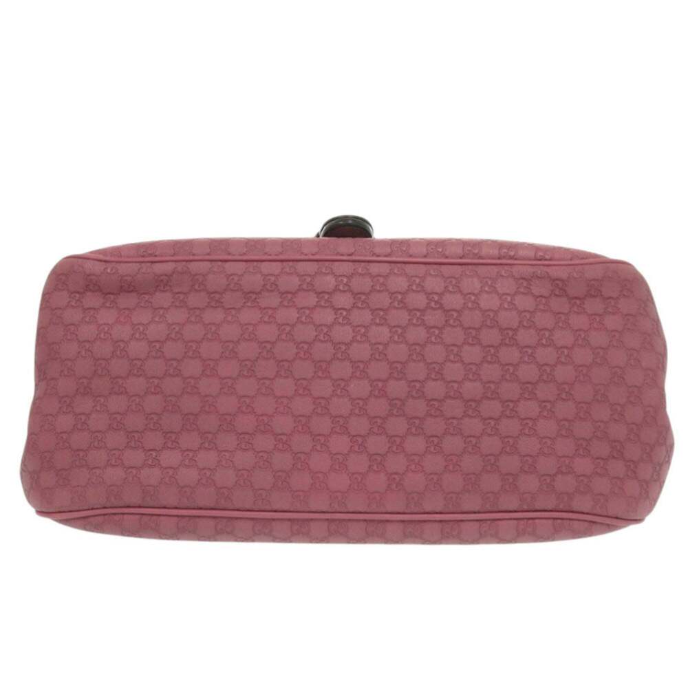 GUCCI Authentic Pink Leather Shoulder Bag - Picture 5 of 9